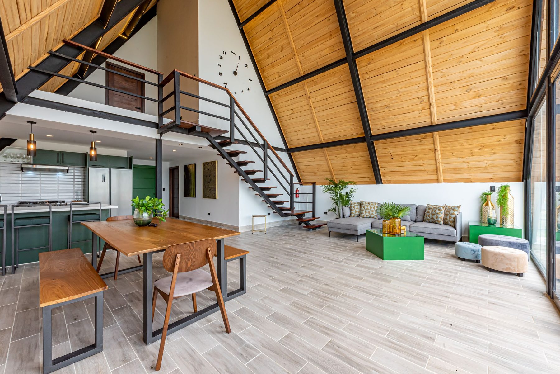 Loft interior de una Alpina
